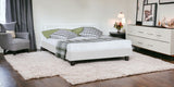 White Platform King Bed