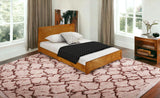 Cherry Wood Full Platform Bed