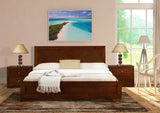 Cherry Wood Full Platform Bed