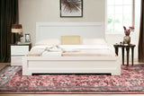 Cherry Wood Full Platform Bed