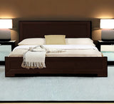 Cherry Wood Full Platform Bed