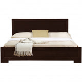 Cherry Wood Full Platform Bed