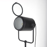 61" Black Movie Set Floor Lamp