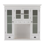 Classic White Kitchen Hutch