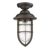 Dylan 3-Light Oil-Rubbed Bronze Hanging Lantern