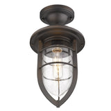 Dylan 3-Light Oil-Rubbed Bronze Hanging Lantern