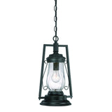 Matte Black Oil Lamp Hanging Light