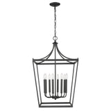 Kennedy 8-Light Matte Black Pendant