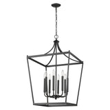 Kennedy 8-Light Matte Black Pendant