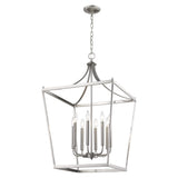 Kennedy 8-Light Satin Nickel Pendant