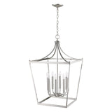 Kennedy 8-Light Satin Nickel Pendant