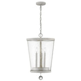 Callie 3-Light Country White Foyer Pendant