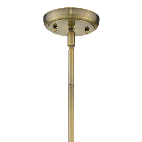 Solea 12-Light Antique Brass Chandelier