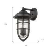 Dylan 3-Light Oil-Rubbed Bronze Wall Light