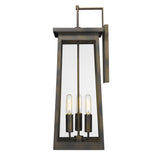 Alden 3-Light Oil-Rubbed Bronze Wall Light