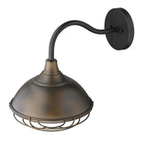 Afton 1-Light Oil-Rubbed Bronze Wall Light