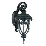 Matte Black Hanging Goblet Wall Light