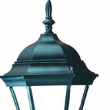 Matte Black Carousel Lantern Wall Light