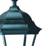 Matte Black Carousel Lantern Wall Light