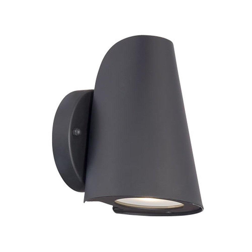 Matte Black LED Conical Wall Sconce