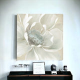 Soft Winter Flower Unframed Print Wall Art