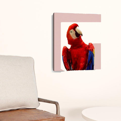 Vibrant And Vivid Bird Unframed Print Wall Art