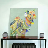 Moroccan Inspired Camel Unframed Print Wall Art