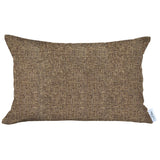 Tan Solid Lumbar Throw Pillow