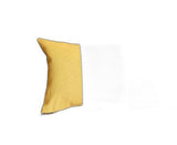 Yellow Tripartite Lumbar Throw Pillow