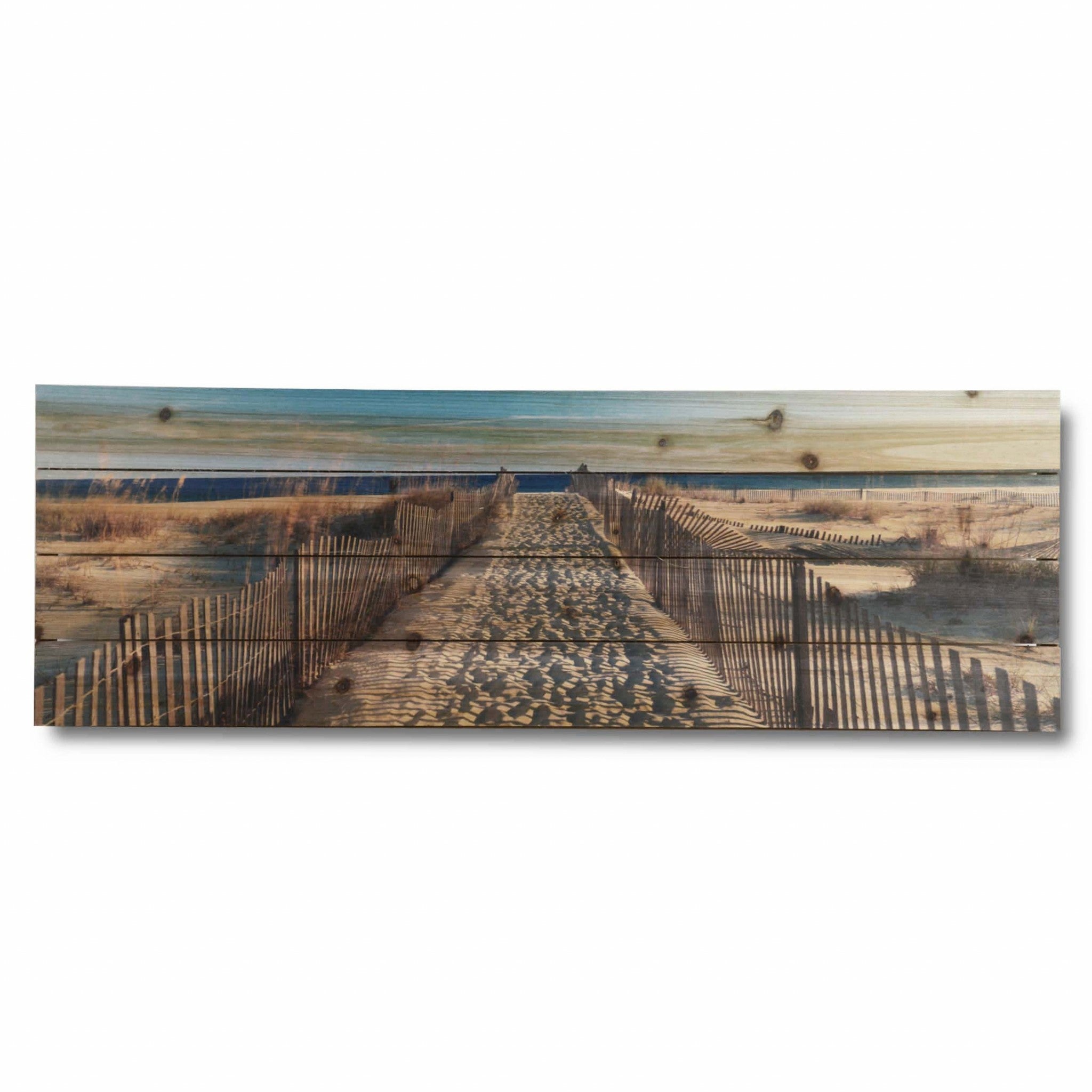 Take A Walk To The Beach Unframed Photograph Wall Art