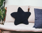 Set of Two Blue 3D Starfish Throw Pillows