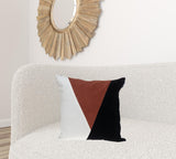 Multicolor Terracotta Highlight Soft Touch Throw Pillow