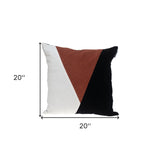 Multicolor Terracotta Highlight Soft Touch Throw Pillow