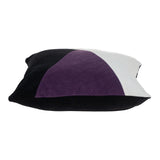 Multicolor Purple Highlight Soft Touch Throw Pillow