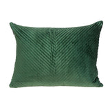 Green Lumbar Tufted Throw Pillow