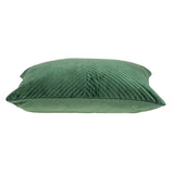 Green Lumbar Tufted Throw Pillow