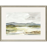 Overcast Wetland I Framed Art Silver Shadowbox Print Wall Art