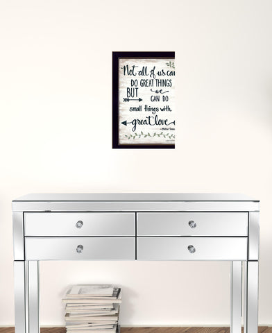 Great Love 1 Black Framed Print Wall Art