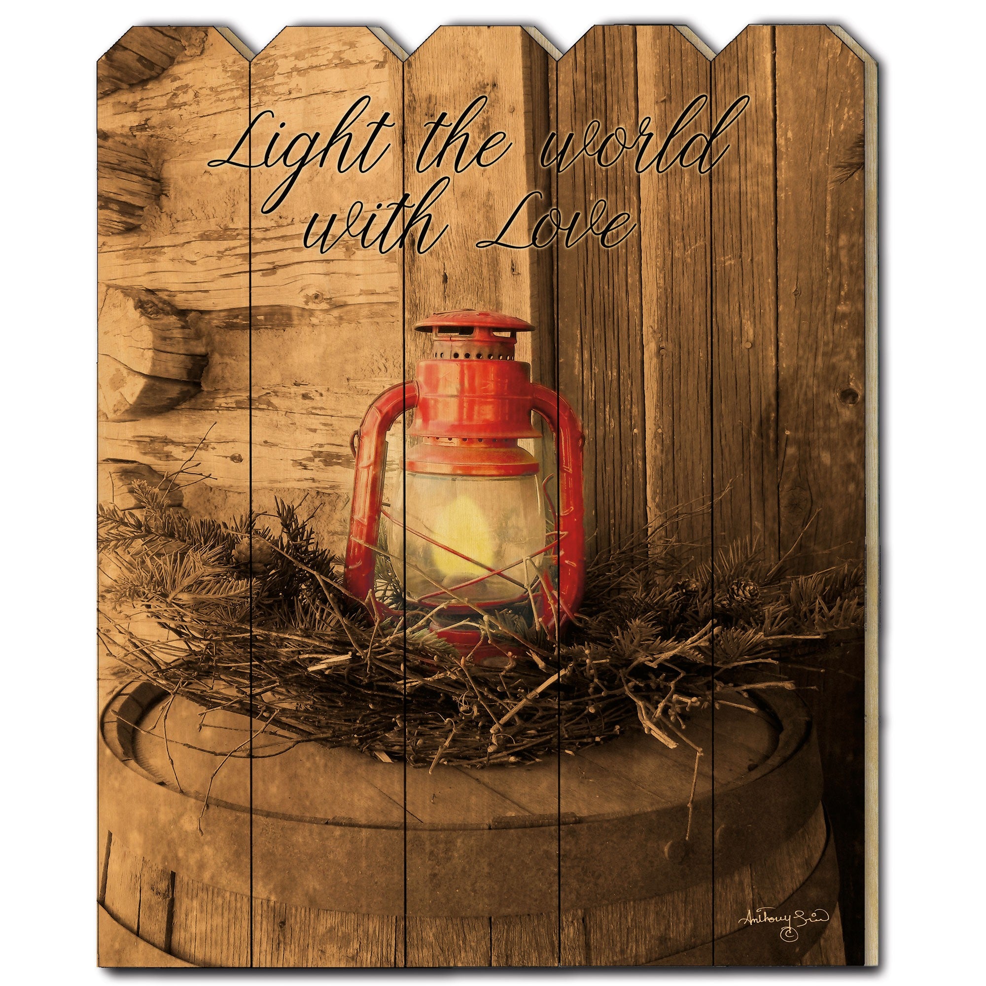 Light The World Unframed Print Wall Art