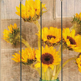 Country Sunflowers Unframed Print Wall Art