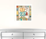 Hey Diddle Diddle White Framed Print Wall Art