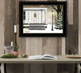 Peace On Earth 3 Black Framed Print Wall Art