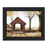 Bucks County Bridge 4 Black Framed Print Wall Art