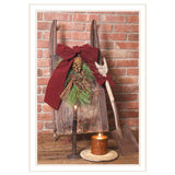 Let Christmas Live 3 White Framed Print Wall Art