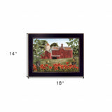 Summer Days 2 Black Framed Print Wall Art