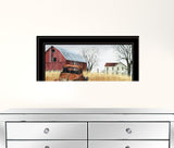 Granddads Old Truck 7 Black Framed Print Wall Art