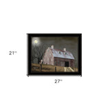 Midnight Moon 6 Black Framed Print Wall Art