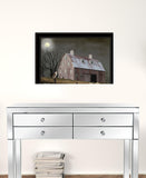 Midnight Moon 6 Black Framed Print Wall Art