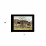 The Old Humpback Bridge 2 Black Framed Print Wall Art