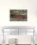 Pottersburg Bridge 4 White Framed Print Wall Art